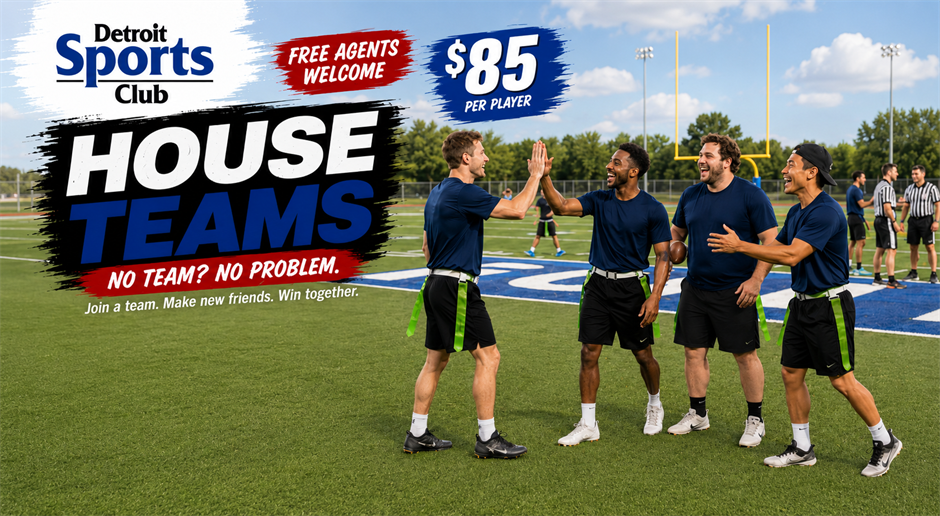 No Team? No Problem! Sign Up Today!