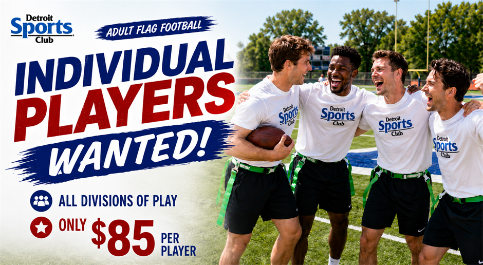 No Team? No Problem! Sign Up Today!