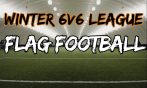INDOOR  FLAG FOOTBALL LEAGUES! 